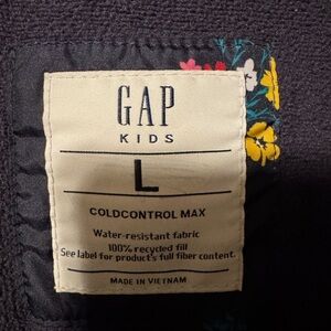 GAP Black Jacket with Glossy Finish